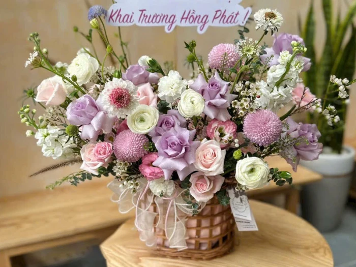 Cách chọn hoa khai trương mang lại may mắn và tài lộc cho gia chủ