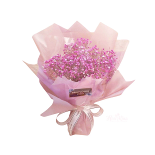 Bó hoa Baby Hồng - Sự ngọt ngào tinh khôi từ những đóa hoa nhỏ xinh