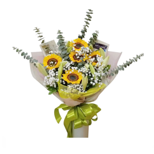 Bó hoa hướng dương tươi sáng - Biểu tượng của niềm tin và hạnh phúc