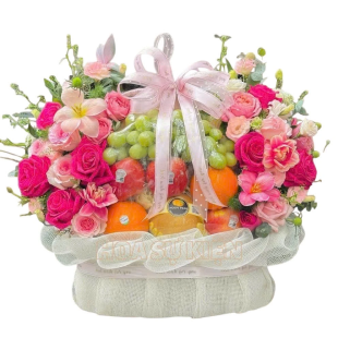 Mâm lễ - Lẵng hoa quả - MS 04