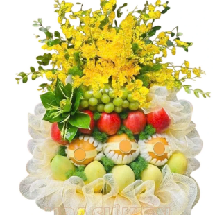 Mâm lễ - Lẵng hoa quả - MS 09