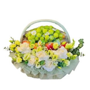 Mâm lễ - Lẵng hoa quả - MS 11