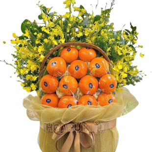 Mâm lễ - Lẵng hoa quả - MS 13