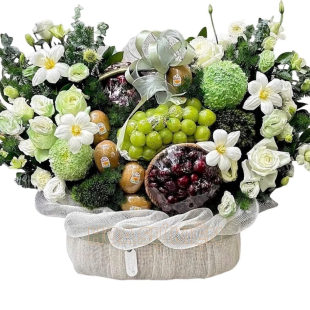 Mâm lễ - Lẵng hoa quả - MS 14